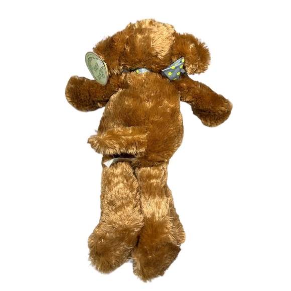 BEARINGTON BEARS PLUSH LEAN BEAN SAMMY BROWN DOG PLUSH NWT - Picture 3 of 6